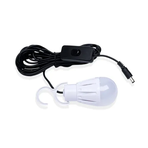Солнечная зарядная станция OK-718S-B 10W, LED-фонарь, 3 лампочки, COB-подсветка, PowerBank, зарядка от солнца и 220В - фото 4