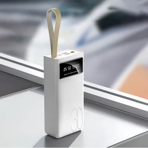 Power Bank Viaking YM-511 Quick Charging 50000 mAh 10.5W, пауэрбанк с LED-индикатором, фонариком, быстрой зарядкой, typeC + 2 USB - фото 7