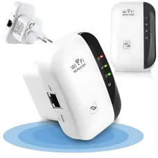 Усилитель WiFi MA706 до 300 Мбит/с, 2.4 GHz, в розетку, репитер 802.11 b/g/n, расширитель покрытия WLAN, WPS, защита WPA/WP