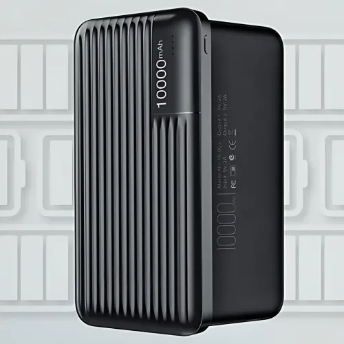 Внешний аккумулятор Power Bank 10000 mAh Lenyes PX161,  USB, 10,5 Вт, LED-индикаторы, Lightning, Li-ion, черный - фото 10