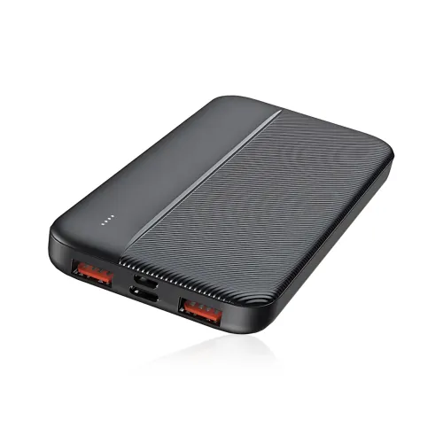 Power Bank LENYES PX163 10000 mAh с LED-индикацией, 2USB, универсальной зарядкой - фото 3