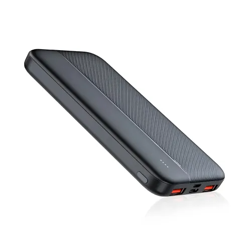 Power Bank LENYES PX163 10000 mAh с LED-индикацией, 2USB, универсальной зарядкой - фото 4