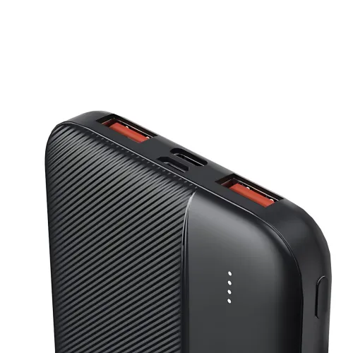 Power Bank LENYES PX163 10000 mAh с LED-индикацией, 2USB, универсальной зарядкой - фото 5