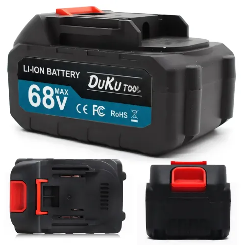 Аккумулятор 68V 1.5 Ah для электроинструмента, Li-Ion, защита от перегрева и перезарядки, универсальный для дрелей/шуруповёртов