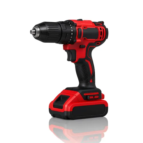 Аккумуляторный шуруповерт 24V MA751 RED с набором инструментов, 2 аккумулятора Li-Ion 1.3Ah, 2 скорости, кейс, биты, сверла, голов - фото 2