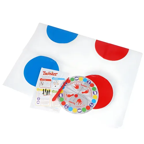 Напольная игра “Твистер” MA780 Dance Pad Toy Party Game, коврик 160×112 см, диск 19 см, для детей и взрослых, цветная коробка - фото 8