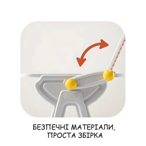 Детский стол 4в1 B8020: магнитная доска, стол для творчества, поверхность под конструктор, ниша для хранения 14 см - фото 6
