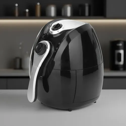 Мультипечь-аэрофритюрница Domotec MS-3220 4.5 л, мощность 1300 Вт, 6 программ, механическое управление, черный - фото 2