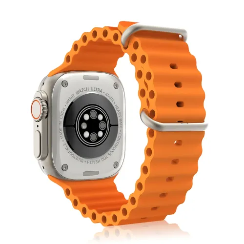 Подарунковий набір 4-в-1: годинник Smart Watch RM22, бездротові навушники Air Pro + бездротовий Power Bank 5000 мА·год + 2 ремінці - фото 5