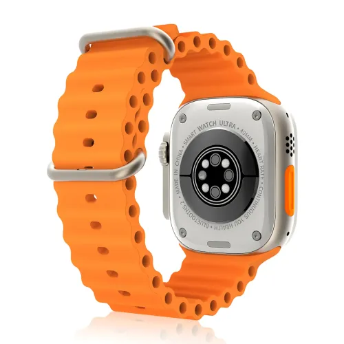 Подарунковий набір 4-в-1: годинник Smart Watch RM22, бездротові навушники Air Pro + бездротовий Power Bank 5000 мА·год + 2 ремінці - фото 6