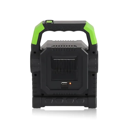 Ліхтарик із сонячною панеллю HC-7078 20W, COB+LED, 1800 лм, акумулятор 2800 мА·год, Power Bank, USB, IP44, туристичний - фото 3
