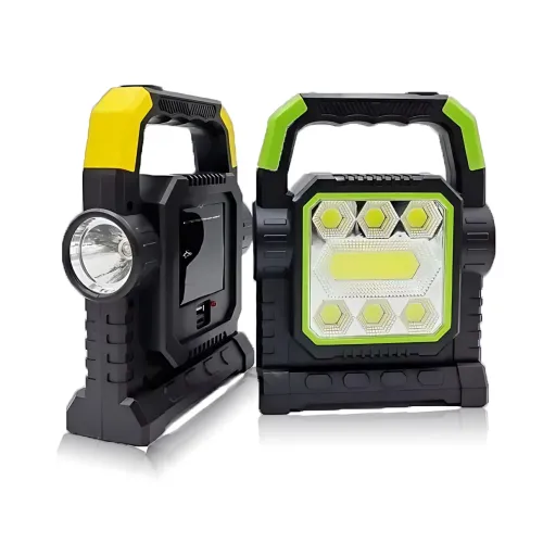 Ліхтарик із сонячною панеллю HC-7078 20W, COB+LED, 1800 лм, акумулятор 2800 мА·год, Power Bank, USB, IP44, туристичний - фото 6