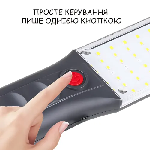 Фонарик светодиодный TORCH ZJ-1258 с магнитом и крюком, 1000 лм, COB LED, USB-зарядка, 5 режимов, встроенный аккумулятор, черный - фото 6