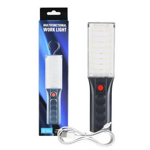 Фонарик светодиодный TORCH ZJ-1258 с магнитом и крюком, 1000 лм, COB LED, USB-зарядка, 5 режимов, встроенный аккумулятор, черный - фото 10