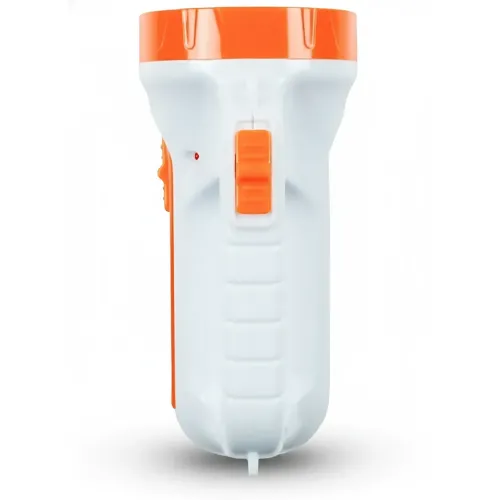 Фонарик аккумуляторный TORCH SG-1983, 800 лм, 2 режима, COB + SMD LED, 1200 мАч, 220V, боковая лампа, индикатор заряда Белый с голубым - фото 4