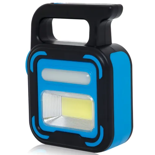 Аккумуляторный фонарь Bailong BL-925 Torch + Solar, COB+LED, Power Bank, солнечная панель, USB, влагозащищённый Черно-зеленый - фото 2