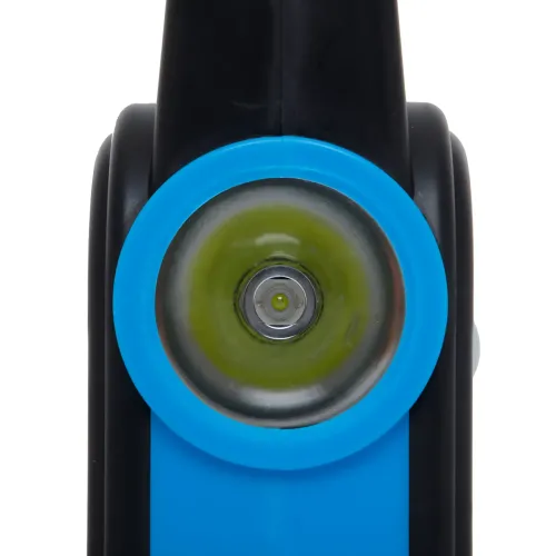 Аккумуляторный фонарь Bailong BL-925 Torch + Solar, COB+LED, Power Bank, солнечная панель, USB, влагозащищённый Черно-зеленый - фото 8