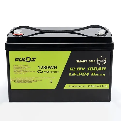 Аккумулятор LiFePO4 FULOS 12.8V 100Ah (1280Wh) Smart BMS, 4000+ циклов, заряд 14.6V, ток разряда 80A - фото 2