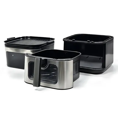 Аерогриль фритюрниця DOMOTEC MS-3225, 7 л, 3500 Вт, 2 нагрівальні елементи, Air Fryer без оливи, механічне керування - фото 3