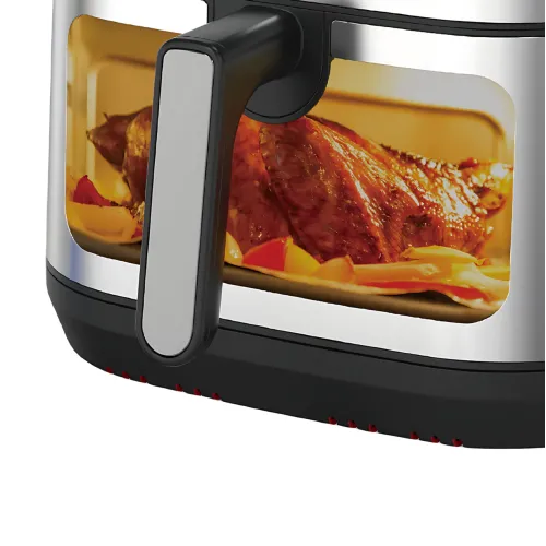 Аэрофритюрница DOMOTEC MS-3224 12 л, 4500 Вт, 2 ТЭНа, Air Fryer 360°, LED-дисплей, жарка без масла, гриль и выпечка - фото 6