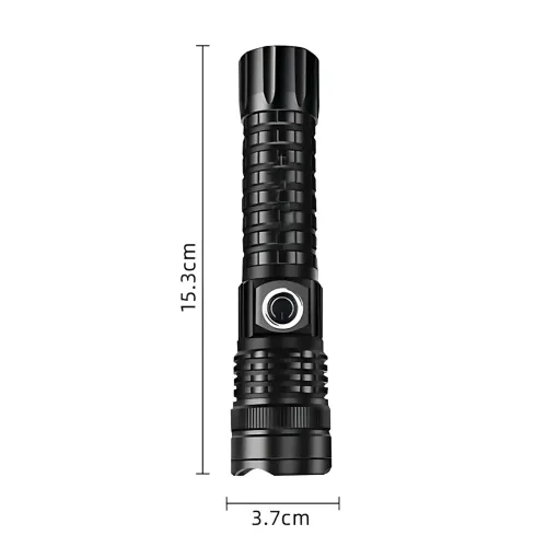 Тактический LED фонарь Bailong BL-A91-P50, Cree XMP50, Zoom, 3 режима, USB-зарядка microUSB, аккумулятор 18650, влагозащищённый - фото 9