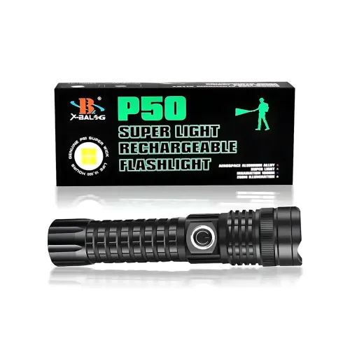 Тактический LED фонарь Bailong BL-A91-P50, Cree XMP50, Zoom, 3 режима, USB-зарядка microUSB, аккумулятор 18650, влагозащищённый - фото 10