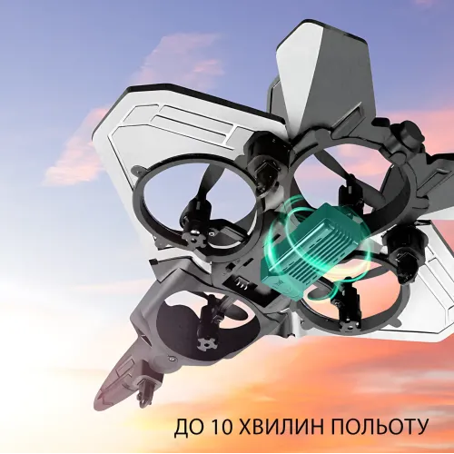 Самолёт на радиоуправлении AIRCRAFT S98 с подсветкой, 3D-флипы, 3 скорости, до 10 мин полёта, USB-зарядка, дальность 80 м, EPP - фото 5