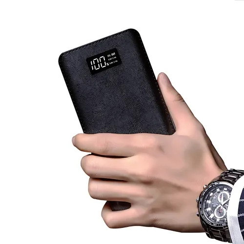 Power Bank 50000 mAh M9 LCD (реальная ёмкость 8400 mAh), 4×USB, microUSB + Lightning, LED-фонарик, внешний аккумулятор - фото 9