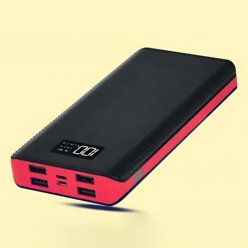 Power Bank 50000 mAh M9 LCD (реальная ёмкость 8400 mAh), 4×USB, microUSB + Lightning, LED-фонарик, внешний аккумулятор - фото 10