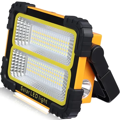 Прожектор аккумуляторный BL JN-883 с солнечной панелью, LED 5 Вт, 6500K, IP65, USB-зарядка, Power Bank, автономный прожектор - фото 2