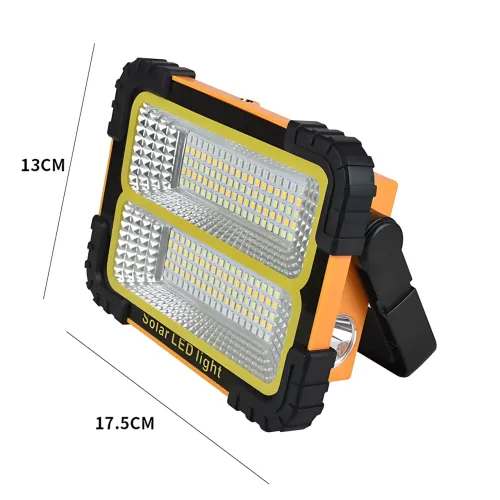 Прожектор аккумуляторный BL JN-883 с солнечной панелью, LED 5 Вт, 6500K, IP65, USB-зарядка, Power Bank, автономный прожектор - фото 10