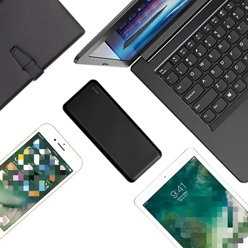 Power Bank AND J38B 50000 мАч, внешний аккумулятор, 2×USB, Type-C + Micro-USB, быстрая зарядка, LED-индикация - фото 10