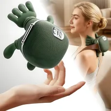 Беспроводной аккумуляторный массажер для шеи и плеч FZ-831 Hand Shiatsu 4D с подогревом, портативный, глубокий массаж спины