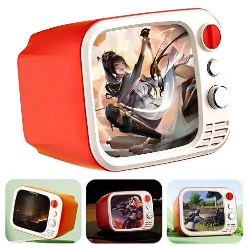 Игровая приставка H7 Mini TV РЕТРО с экраном 3,5″, HDMI + AV, 2 джойстика 2.4G, аккумуляторная ретро-консоль NES для ТВ, 740 игр - фото 2