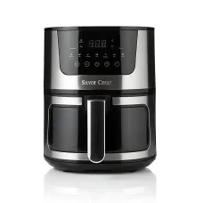 Аэрофритюрница Silver Crest SC-8855S 8L — 4200 Вт, сенсорное управление, смотровое окно, без масла