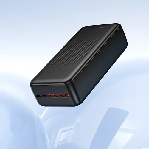 Power Bank BOROFONE BJ80B 30000 mAh, 22.5W быстрая зарядка PD, 2×USB + Type-C, LED-индикатор, Li-Pol, черный - фото 10