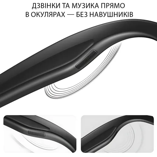 Смарт-очки фотохромные AIMB-G1 с камерой 8MP, видеозаписью 1080P, ChatGPT AI, Wi-Fi, Bluetooth 5.4, встроенной памятью 4GB, IP67 - фото 6