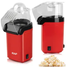 Апарат для приготування попкорну RAF R.9014, безоливна попкорниця 2 л, робота від 220 В