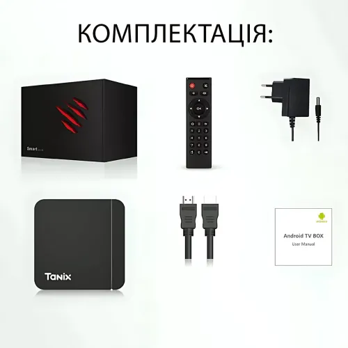 Смарт ТВ приставка Tanix W2 4/32 GB Android 11, Amlogic S905W2, 4K, Wi-Fi 2.4/5 ГГц, Bluetooth 5.0, Smart TV Box - фото 9