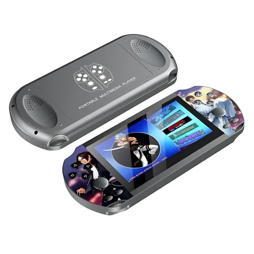 Игровая портативная консоль M7 4.3 IPS, 10000 игр,  2GB RAM + 64GB ROM, PSP PS1 N64, Linux EmuELEC, 1500 мАч - фото 3