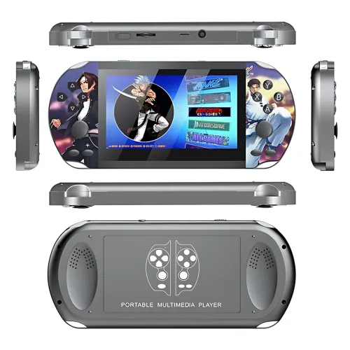 Игровая портативная консоль M7 4.3 IPS, 10000 игр,  2GB RAM + 64GB ROM, PSP PS1 N64, Linux EmuELEC, 1500 мАч - фото 2
