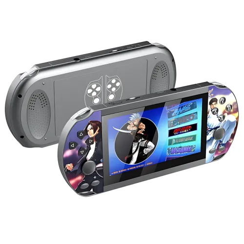 Игровая портативная консоль M7 4.3 IPS, 10000 игр,  2GB RAM + 64GB ROM, PSP PS1 N64, Linux EmuELEC, 1500 мАч - фото 4