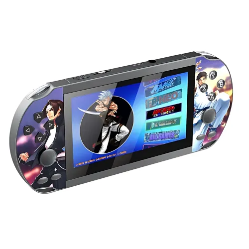 Игровая портативная консоль M7 4.3 IPS, 10000 игр,  2GB RAM + 64GB ROM, PSP PS1 N64, Linux EmuELEC, 1500 мАч - фото 5