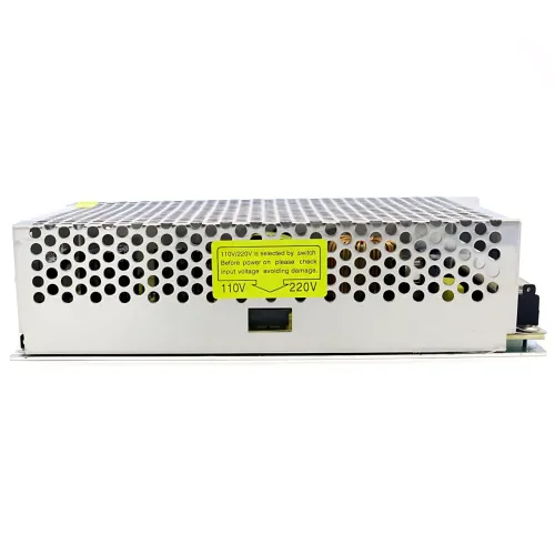 Адаптер питания 12V 20A METAL, импульсный блок питания 220В–12В в перфорированном металлическом корпус, с защитой от КЗ - фото 5