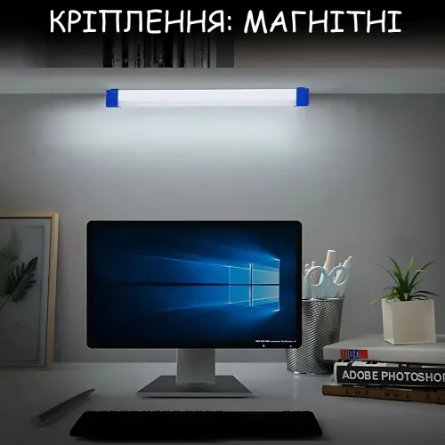 Акумуляторна LED-лампа CBK BK-150 з магнітним кріпленням, переносний світильник USB-microUSB - фото 9