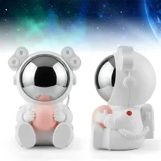 Проектор звёздного неба Astronaut ночник-проектор «Астронавт с Луной», RGB галактика и туманности, с пультом