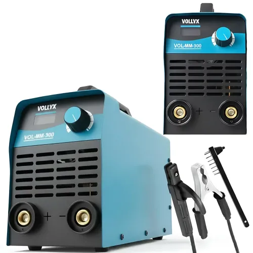 Сварочный инвертор Vollyx VOL-MM-300, 220В, 20–300А, IGBT, цифровой дисплей, Hot Start, Anti-Stick, MMA, комплект с маской - фото 7
