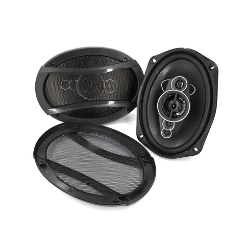 Автоакустика TS-6996 6×9″, 5-полосные коаксиальные динамики, 650 Вт max / 120 Вт RMS, 92 дБ, 30–36000 Гц, овальные авто колонки