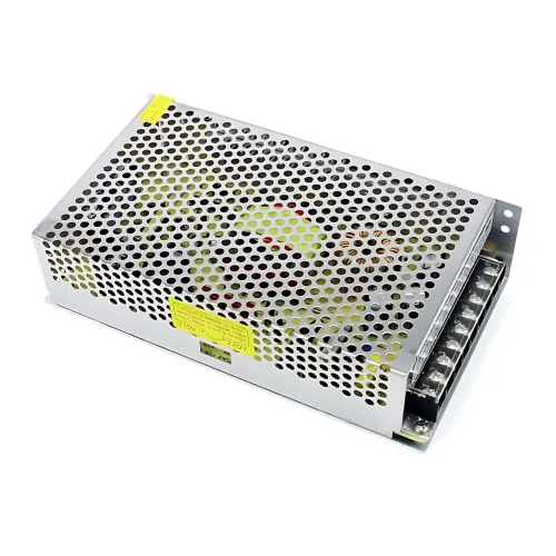 Адаптер живлення 5V 30A METAL у перфорованому металевому корпусі, захист від КЗ/перевантаження/перегрівання - фото 3