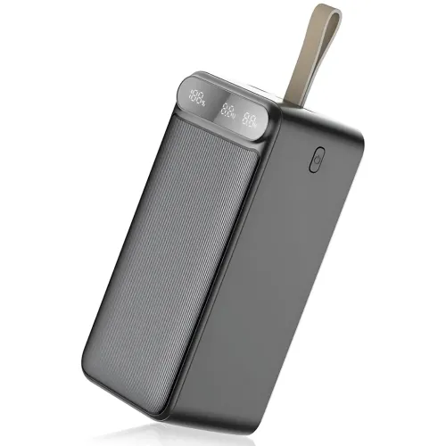 Power Bank Awei P101K 100000mAh, 22.5W Fast Charge, PD/QC, 3 выхода (2×USB-A + Type-C), вход Type-C + Micro-USB - фото 3